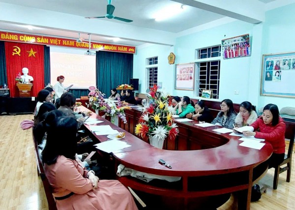 TỔNG KẾT CHI BỘ TRƯỜNG MẦM NON HOA THÀNH NĂM 2024