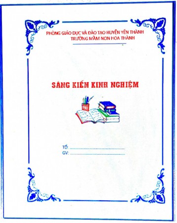 Hoạt động sáng kiến