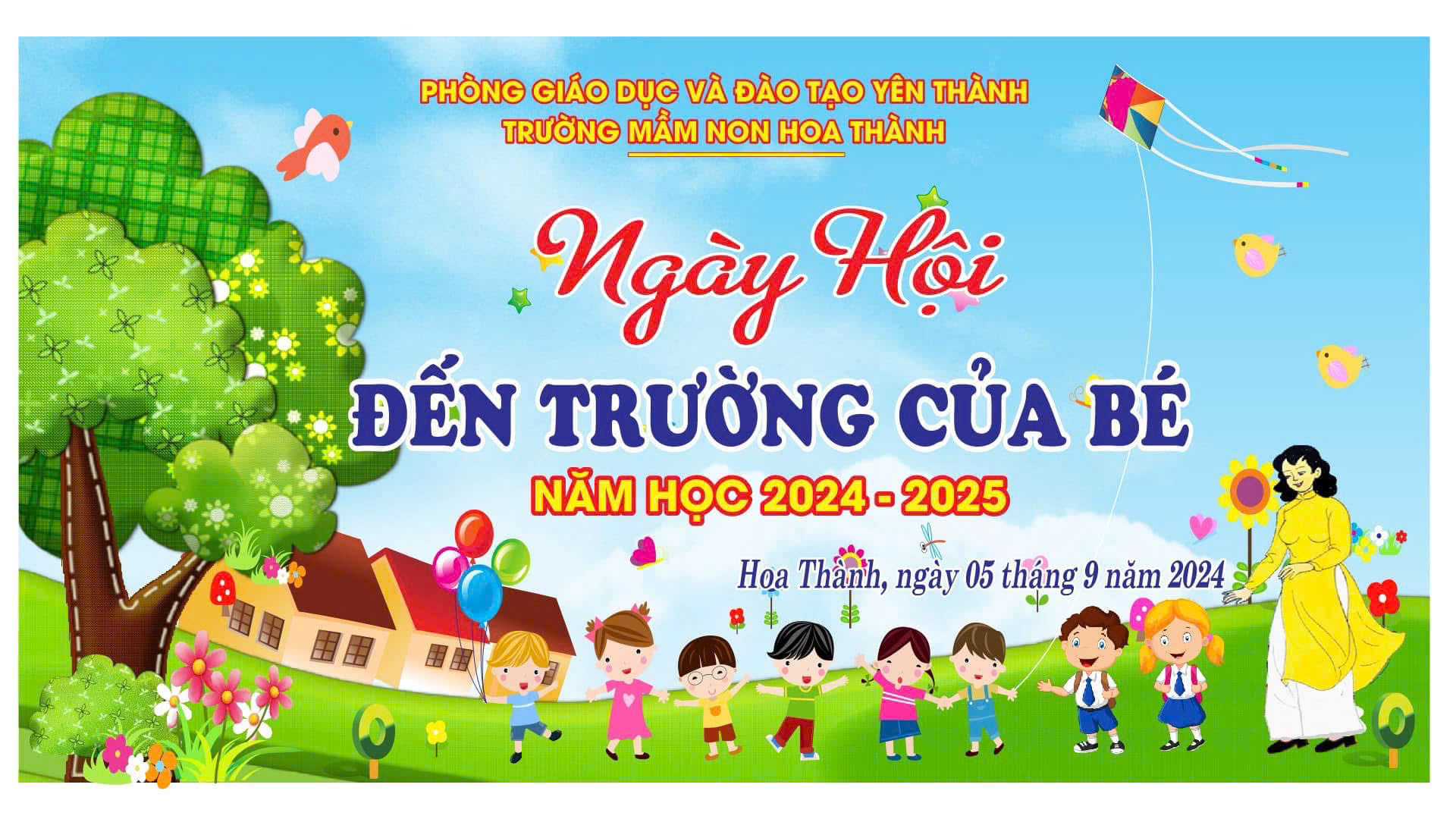 Ngày hội đến trường của bé